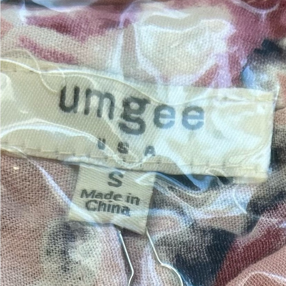 Umgee/ NWT/Floral High Low Cross/Front Hem Convertible Sleeve / various S and L - Picture 9 of 10